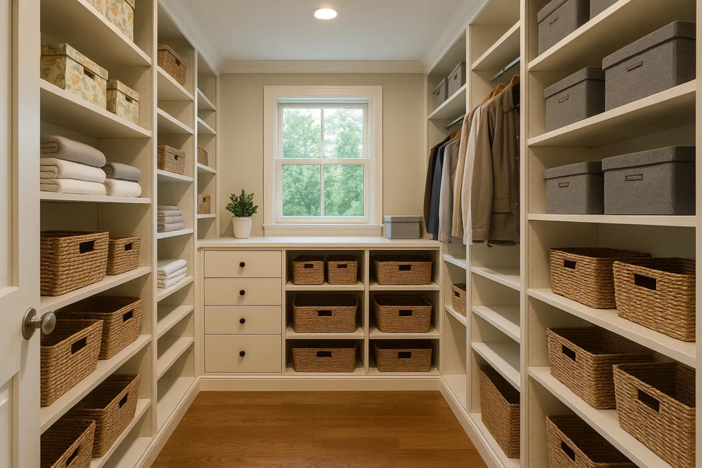 Maximizing Storage and Organization in Your Custom Home
