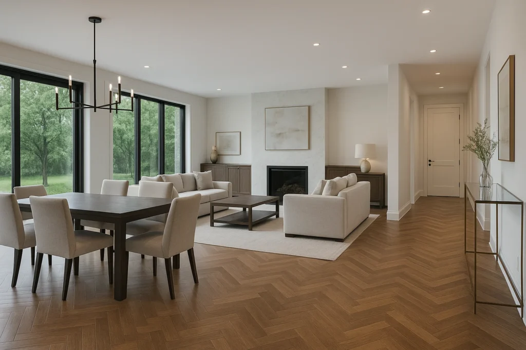 Luxury Flooring Options for Modern Custom Homes
