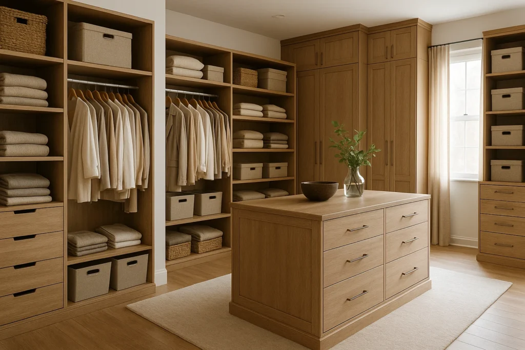 Smart Storage Solutions for Luxury Custom Homes