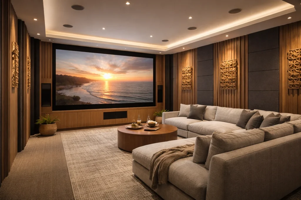 Soundproofing and Acoustic Design in Modern Custom Homes